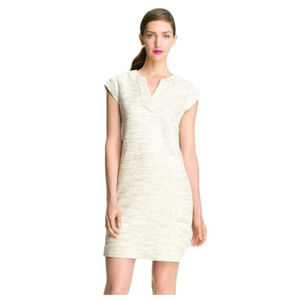 Kate Spade Heleen Gold Shift Sheath Dress Size 00